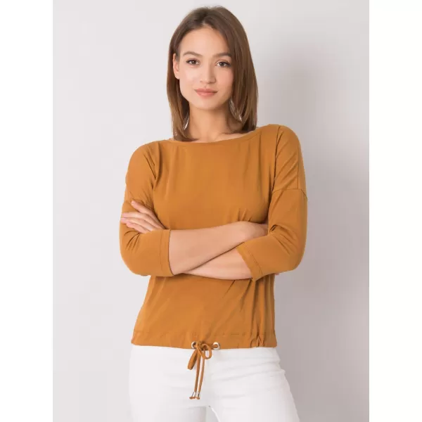  Ženska bluza BASIC FEEL GOOD RV-BZ-4691.37P SVETLO RJAVA 