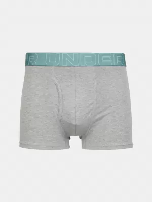 Moške boksarice UNDER ARMOUR M UA PERF COTTON 3IN - 3PK JASPIS MODRA
