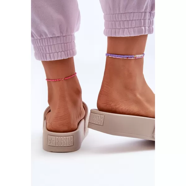  Ženski čevlji BIG STAR NN274A671 BEIGE Big Star Shoes 