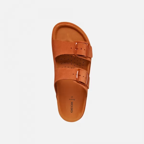  Ženske sandale GEOX SANDYBETT G012796 ORANŽNA 
