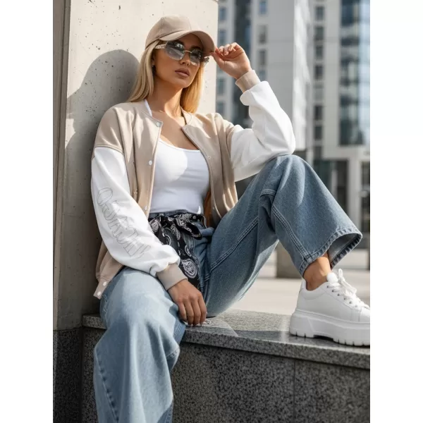  Ženska jakna DSTREET BY1209 BEŽ 