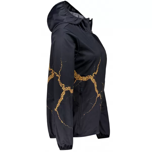 Ženska vrhunska softshell jakna ALTISPORT VOJ/ALW129JACK01 ČRNA 