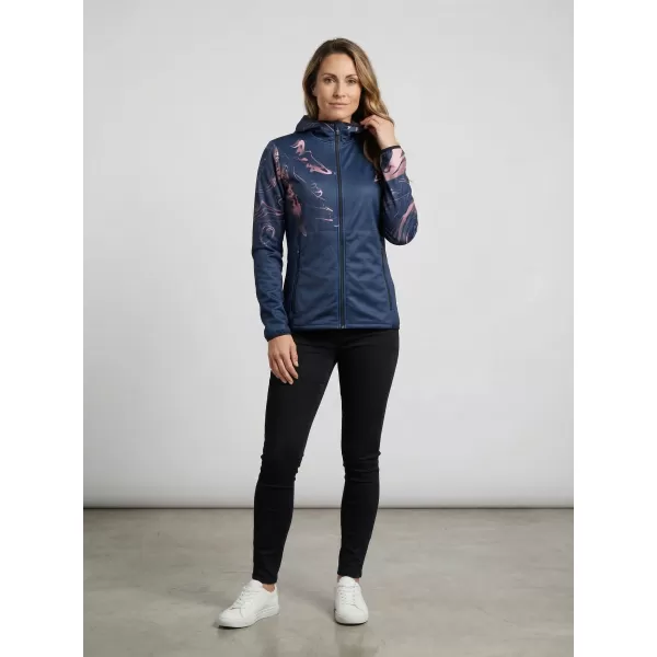  Ženska vrhunska softshell jakna ALTISPORT VOJ/ALW064JACK01 MODRO ROZA 