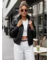 Ženska jakna DSTREET TY5651 ČRNA