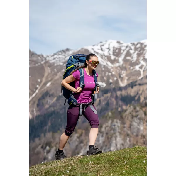  Ženska majica s kratkimi rokavi NORDBLANC GRASS NBSLT8169 ROZA 
