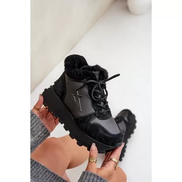  Ženski čevlji BIG STAR OO274A329 BLACK Big Star Shoes 