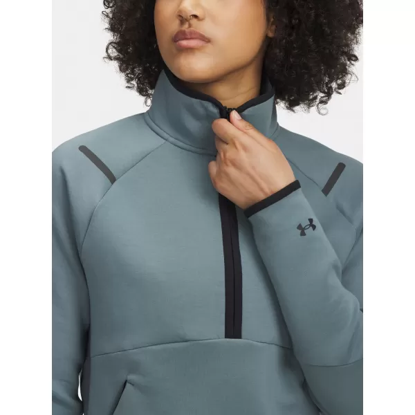  Ženski pulover UNDER ARMOUR UNSTOPPABLE FLC HZ 6003671-587 MODRA 