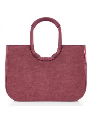 Nakupovalna torba REISENTHEL LOOPSHOPPER L TWIST MAROON