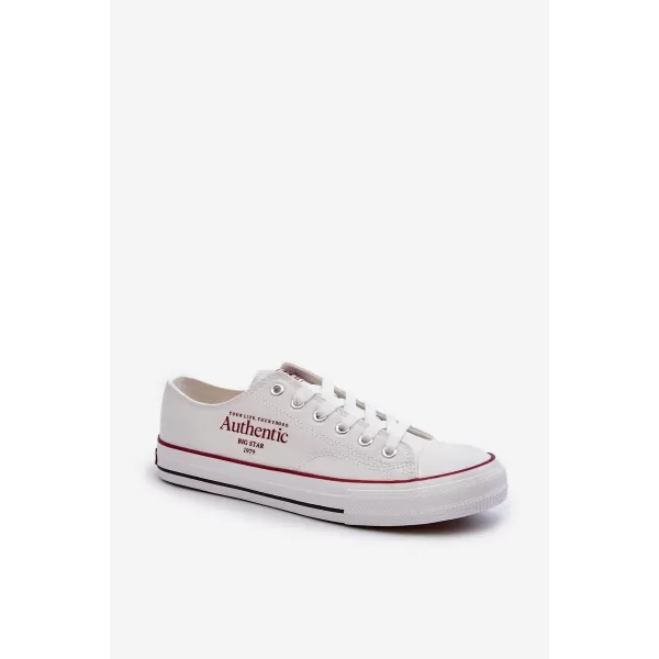  Moške superge BIG STAR NN174006 WHITE Big Star Shoes 