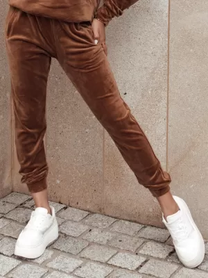Ženske hlače DSTREET UY2838 RJAVA