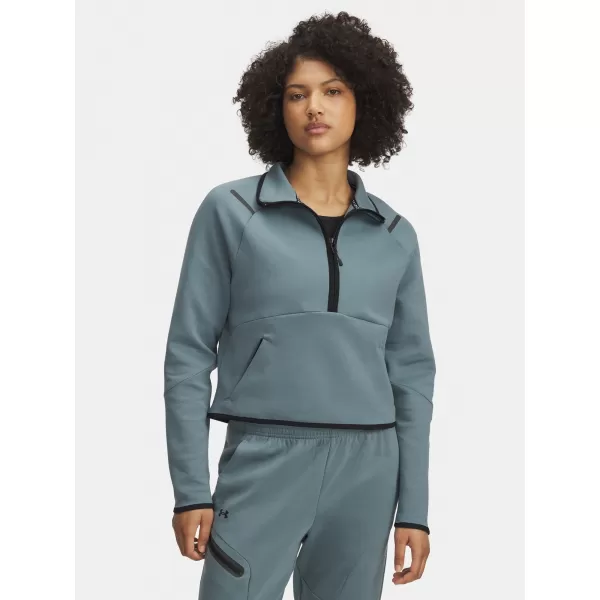  Ženski pulover UNDER ARMOUR UNSTOPPABLE FLC HZ 6003671-587 MODRA 