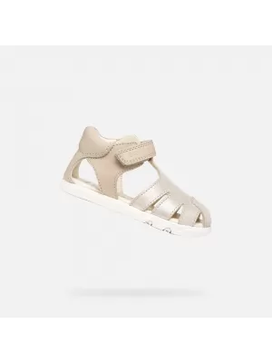 Dekliški sandali GEOX SANDAL STEPPIEUP B656QA0CR85C5000 BEŽ