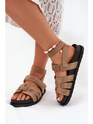 Ženske sandale BOTO VALPERA 37804 KAKI