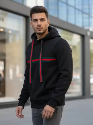 Moški pulover DSTREET BX5939 ČRNA