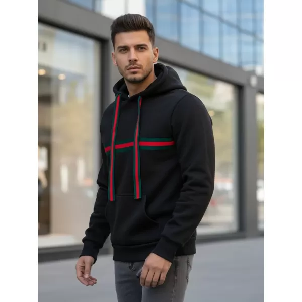  Moški pulover DSTREET BX5939 ČRNA 