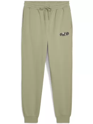 Moške hlače PUMA ESS LOGO LAB SWEATPANTS 688182-82 LUKS VOJSKA