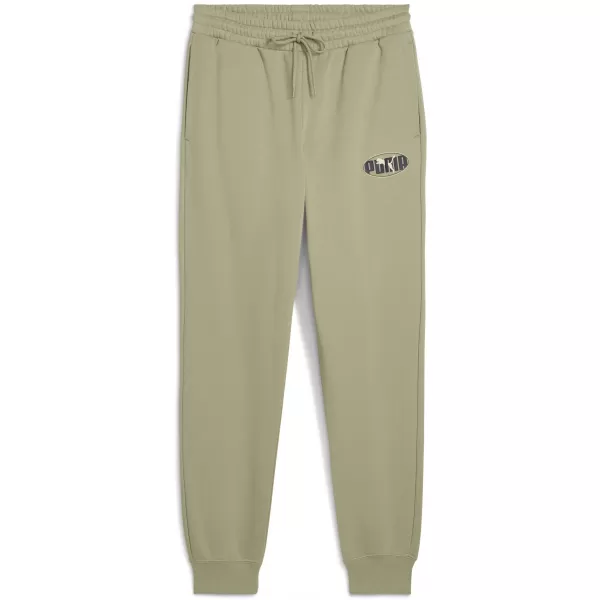  Moške hlače PUMA ESS LOGO LAB SWEATPANTS 688182-82 LUKS VOJSKA 