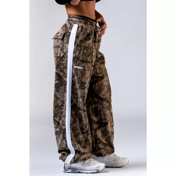  Oversized trenirka POWER 896 LIGHT BROWN CAMO Nebbia 