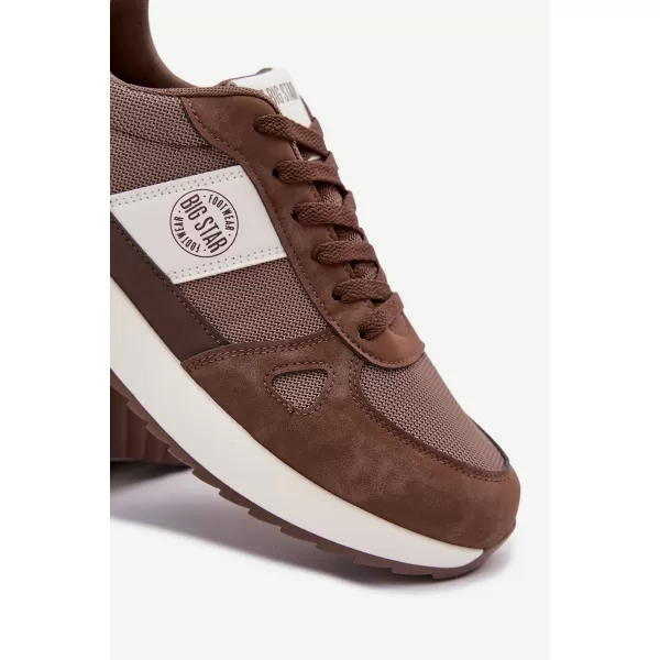  Moške superge BIG STAR TT174353 BROWN/BEIGE Big Star Shoes 