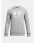 Fantovski pulover UNDER ARMOUR UA RIVAL FLEECE BL HOODIE 1379791-011 SIVA