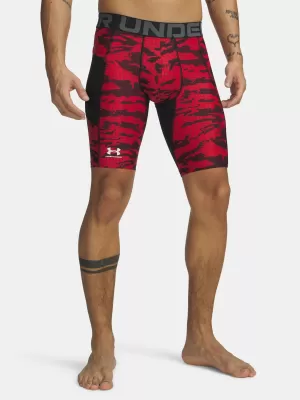 Moške kratke hlače UNDER ARMOUR HG PRINTED LNG SHORT 6009658-002 ČRNA