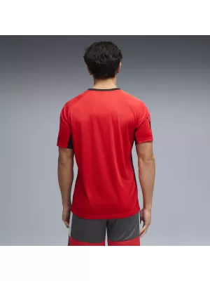 Moška funkcionalna majica PUMA INDIVIDUALLIGA GRAPH JERSEY 660578_01 PUMA RDEČA/PUMA BELA