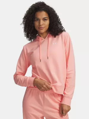 Ženski pulover SPORT TERRY HOODIE 6011015-603 ROZA Under Armour