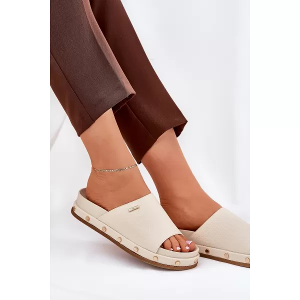  Ženski čevlji BIG STAR NN274A746 BEIGE Big Star Shoes 