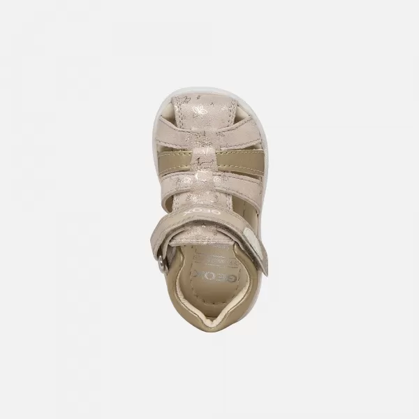  Prvi koraki deklet GEOX SANDAL MACCHIA B254WB007NFC8560 BEŽ 