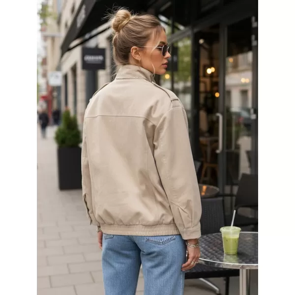  Ženska jakna DSTREET TY5653 BEŽ 