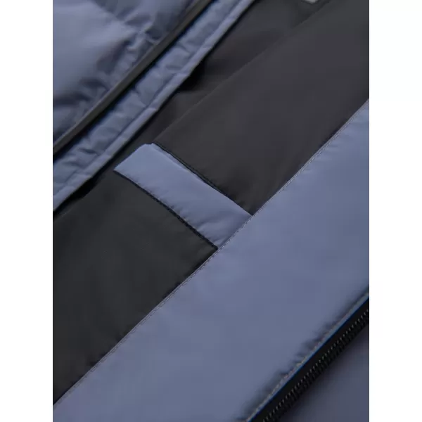  Moška jakna OMBRE OM-JAHP-0302 UGASNJENA VIJOLIČNA 