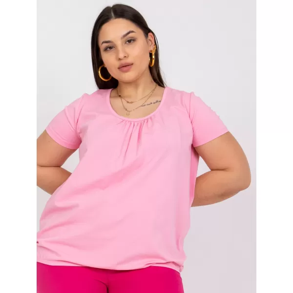  Ženska majica s kratkimi rokavi BASIC FEEL GOOD RV-TS-6320.85P ROZA 