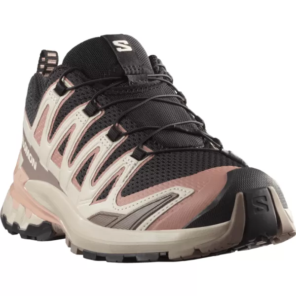  Ženski čevlji SALOMON XA PRO 3D V9 W L47882800 ČRNA/BURLWOOD/MAHAGONI VRTNICA 