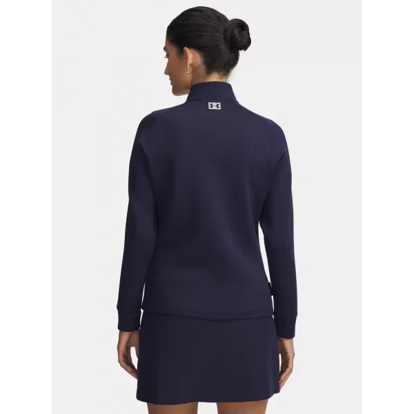  Ženski pulover UNDER ARMOUR UA DRIVE PRO HYBRID FZ 6005749-410 MODRA 