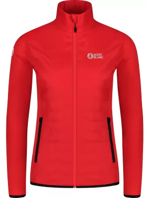 Ženska športna jakna NORDBLANC HINTER NBWJL8361 RDEČA