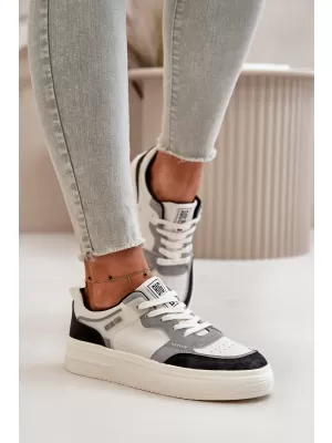 Ženske superge BIG STAR OO274028 WHITE Big Star Shoes