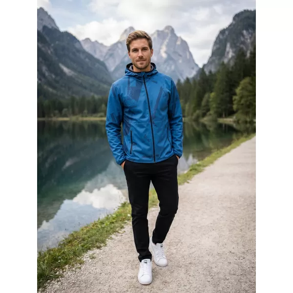  Moška vrhunska softshell jakna ALTISPORT VOJ/ALM079JACK01 MODRA 