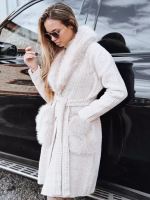 Ženski plašč DSTREET TY5278 BEŽ