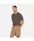 Moška majica s kratkimi rokavi GEOX KNIT G012317 KAKI
