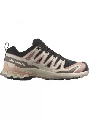 Ženski čevlji SALOMON XA PRO 3D V9 W L47882800 ČRNA/BURLWOOD/MAHAGONI VRTNICA