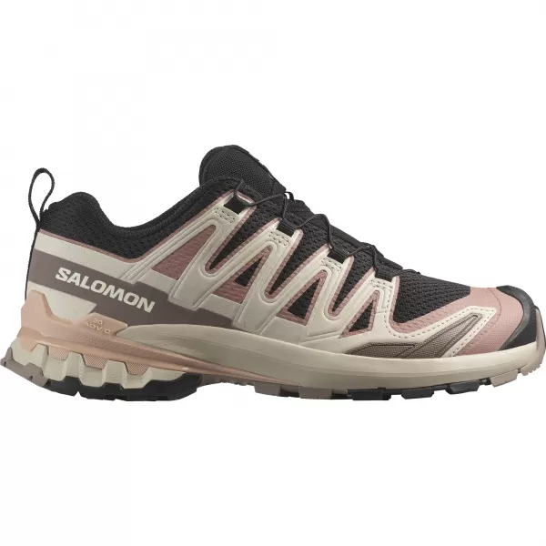  Ženski čevlji SALOMON XA PRO 3D V9 W L47882800 ČRNA/BURLWOOD/MAHAGONI VRTNICA 