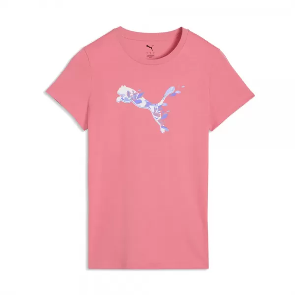  Ženska majica s kratkimi rokavi PUMA GRAPHICS TEE 3 691912_25 DIVJE ROZA 