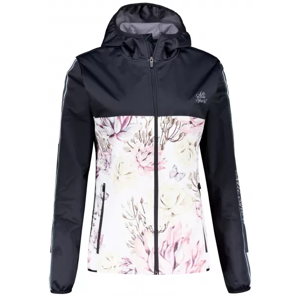  Ženska vrhunska softshell jakna ALTISPORT VOJ/ALW008JACK01 ČRNA 