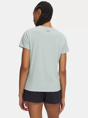 Ženska majica s kratkimi rokavi UNDER ARMOUR W VARSITY SS 6010592-477 MODRA