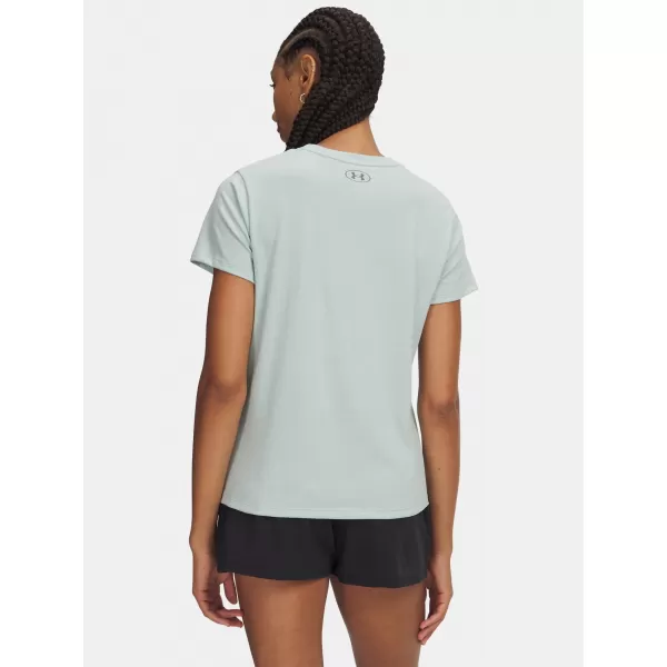  Ženska majica s kratkimi rokavi UNDER ARMOUR W VARSITY SS 6010592-477 MODRA 