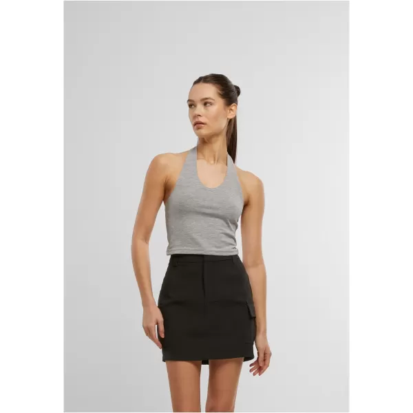  Ženska majica s kratkimi rokavi URBAN CLASSICS TB7533 HEATHER SIVA 
