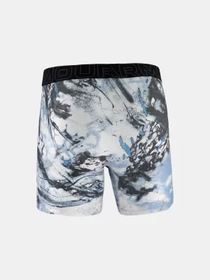 Moške boksarice UNDER ARMOUR UA PERFORMANCE TECH - PRINT 6IN - 1PK 1383875-101 ČRNA
