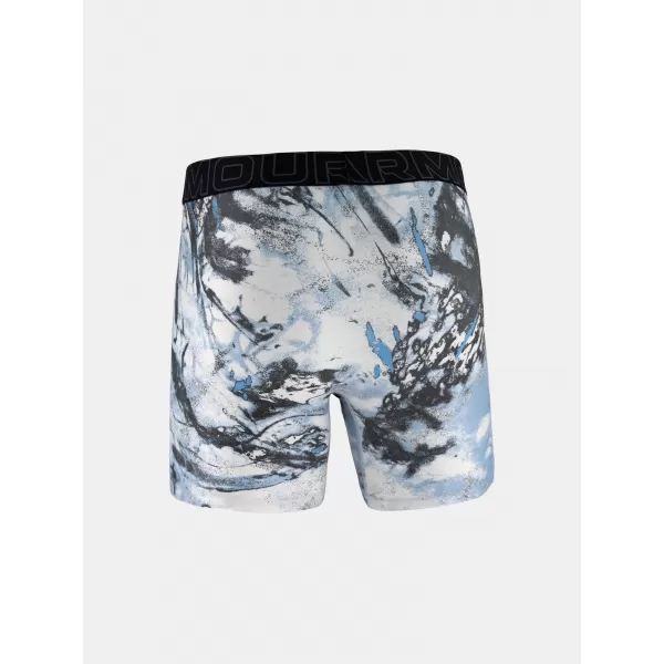  Moške boksarice UNDER ARMOUR UA PERFORMANCE TECH - PRINT 6IN - 1PK 1383875-101 ČRNA 