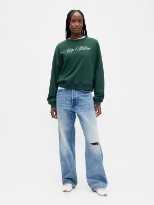 Ženski pulover GAP LOGO SWEATSHIRT 799272-00 GLOBOKI LOVEC