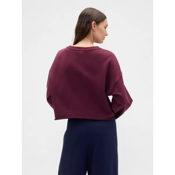  Ženski pulover GAP LOGO SWEATSHIRT 799277-00 TOSKANSKO RDEČE 